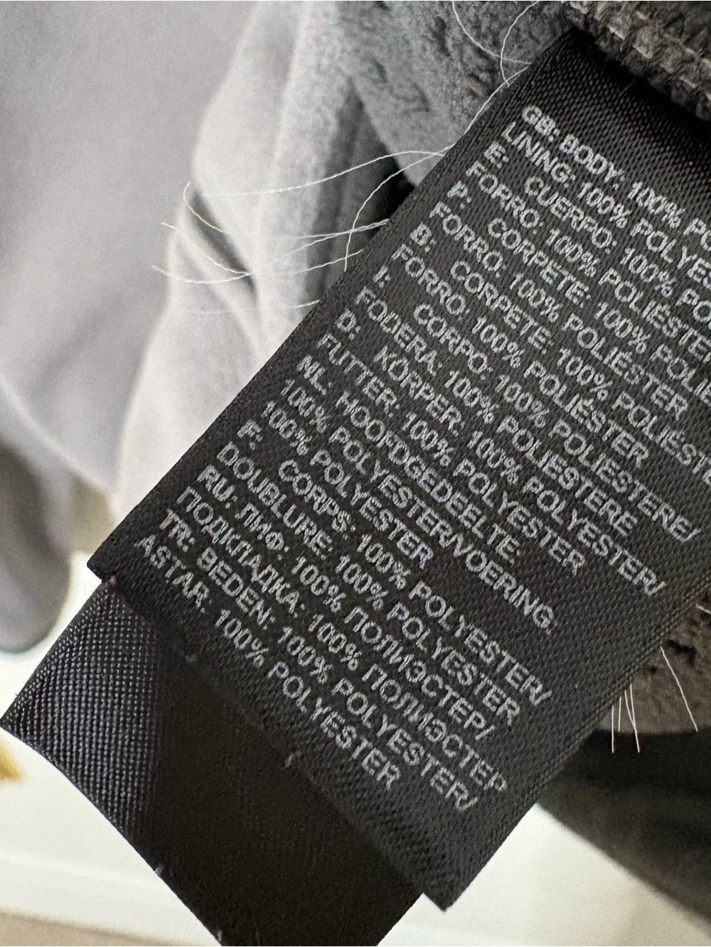 The North Face Full Zip Fleece Jacket Size XL